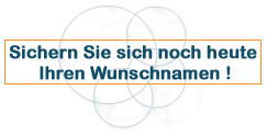 Sichern Sie sich Ihre Wunschdomain