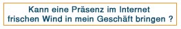 Internet fr mein Geschft ?